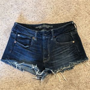 American Eagle high waist festival shorts